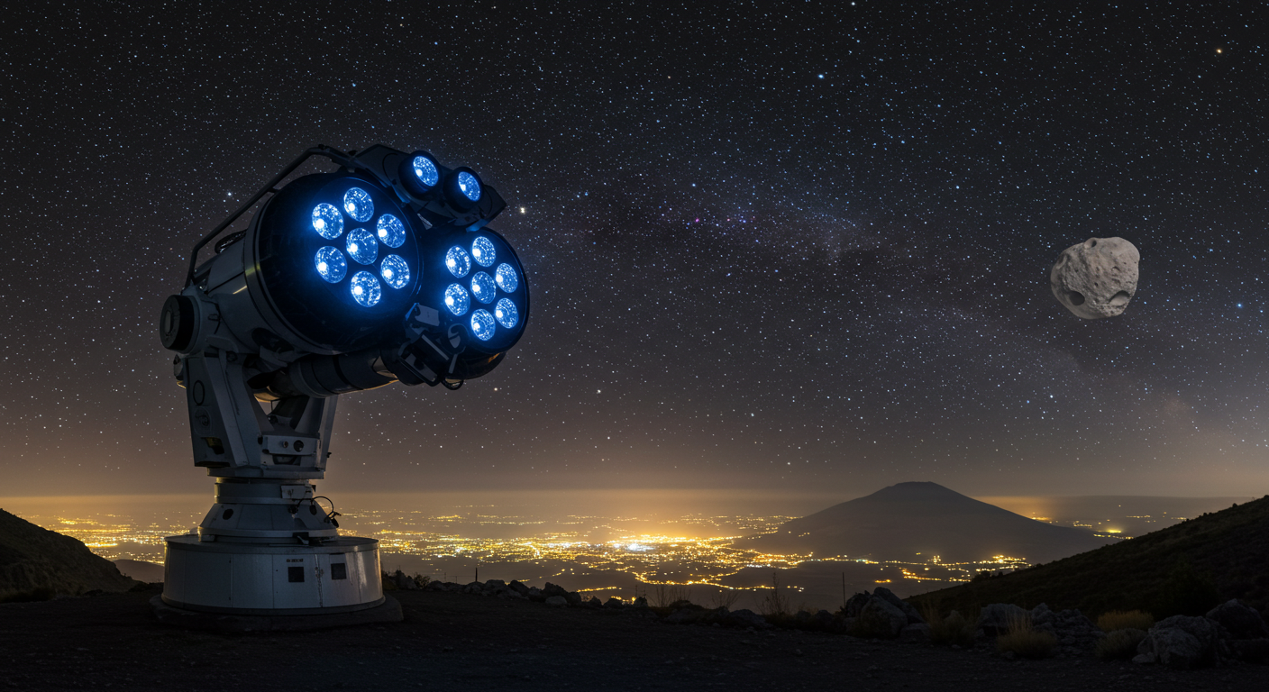 虫の目をもつFlyeye望遠鏡 – 地球防衛の新時代｜ESA小惑星自動検出システムが本格稼働