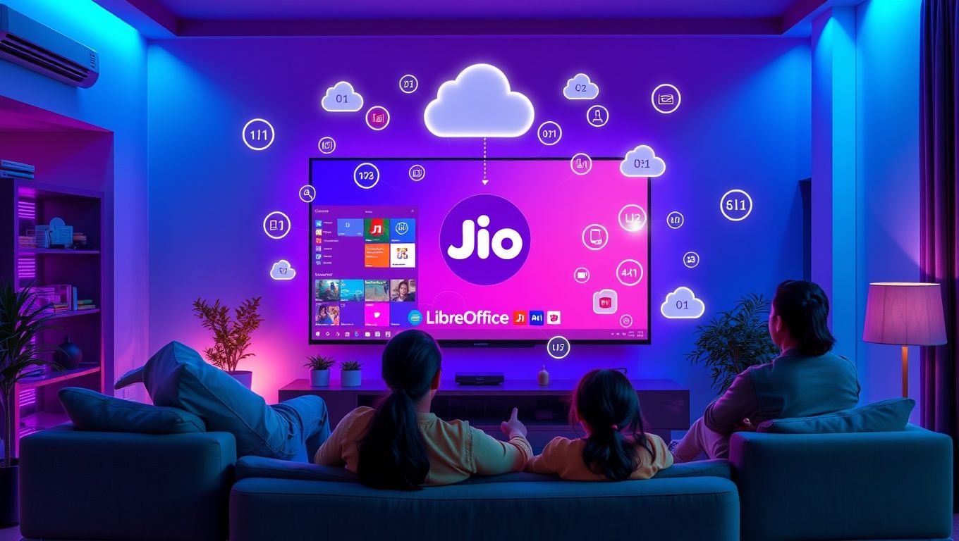  Jio Platforms「JioPC」でテレビがコンピューターに変身、INR 5,499で提供開始