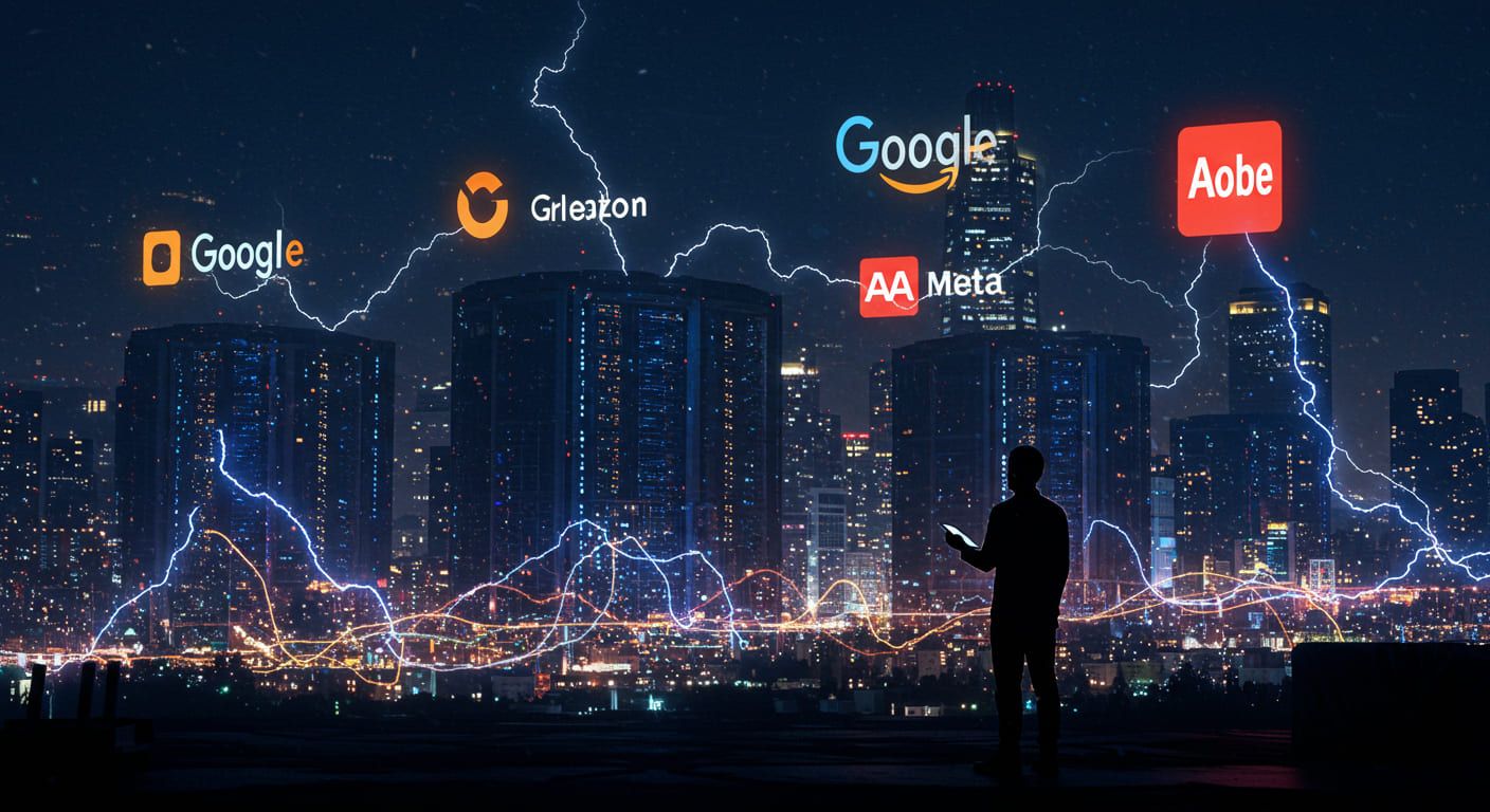 Amazon×Meta×Google：2025年AIインフラ投資戦争とクリエイターの未来—Adobe Fireflyの挑戦も