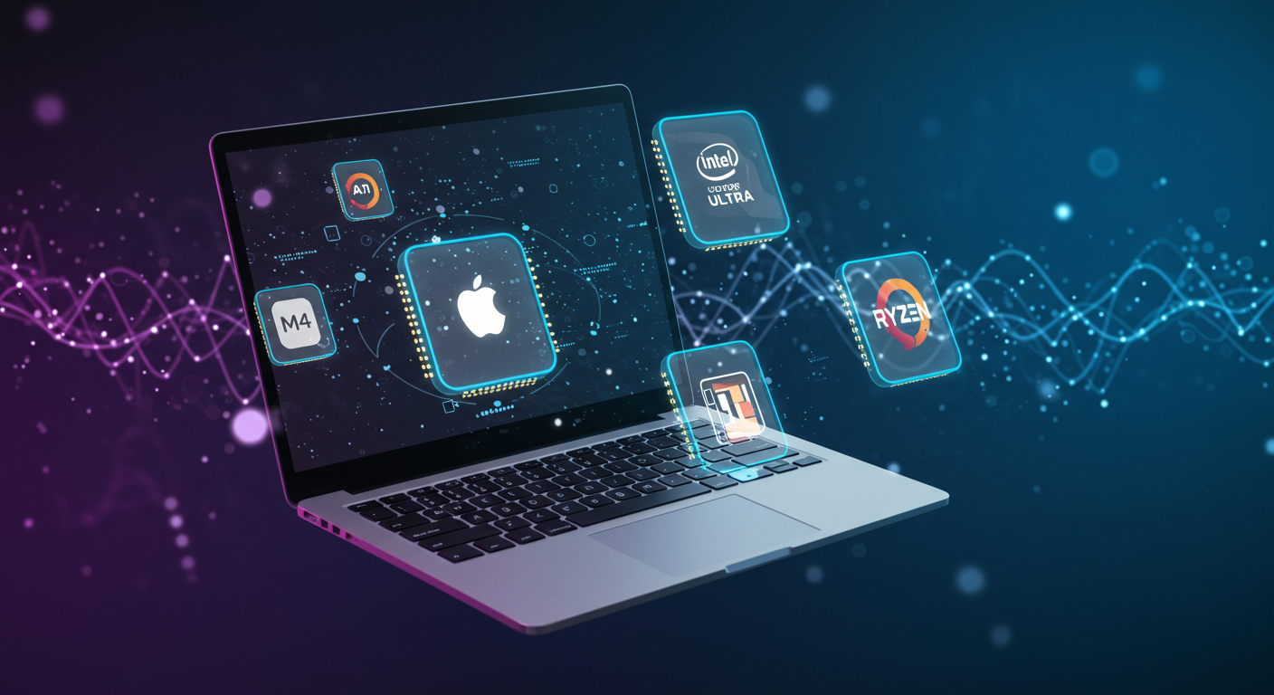 Apple､Intel､AMD､Qualcomm｜CPUから見る、2025年ノートPCの選び方