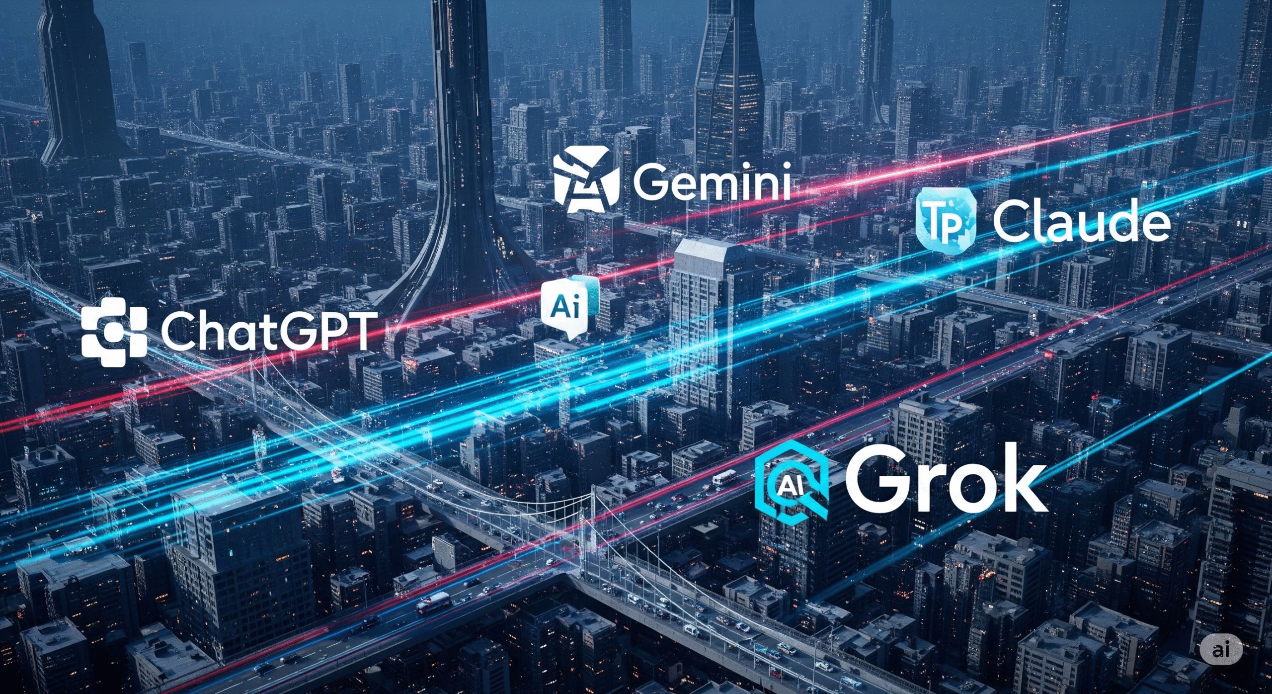 2025年版・主要AIチャットボット徹底比較──ChatGPT・Gemini・Claude・Grok「個性で選ぶ」時代の最前線