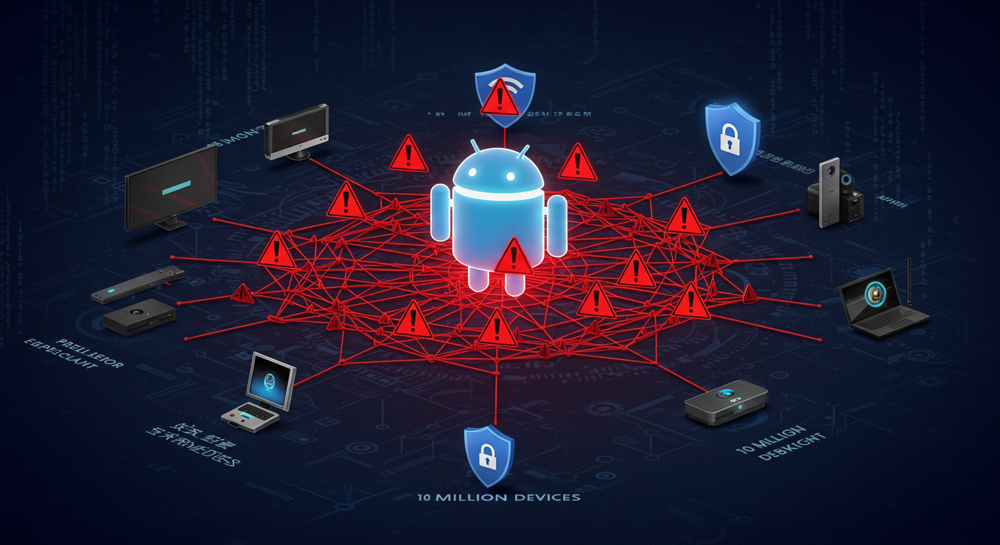【続報】GoogleがBADBOX 2.0で中国系25団体提訴 – FBI警告から1か月で法廷闘争へ、1000万台感染の衝撃