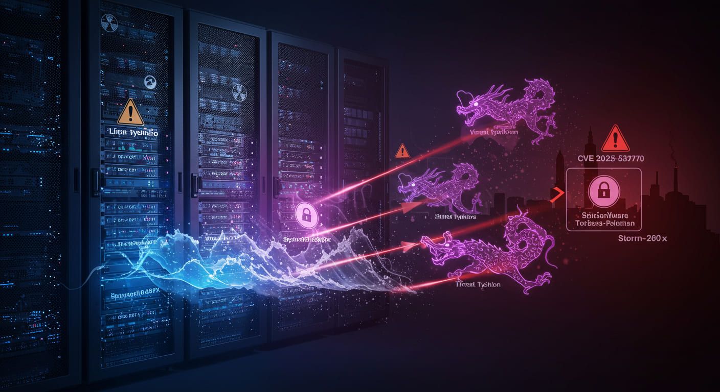 Microsoft SharePoint脆弱性攻撃が波状展開、Storm-2603がWarlockランサムウェア400組織標的