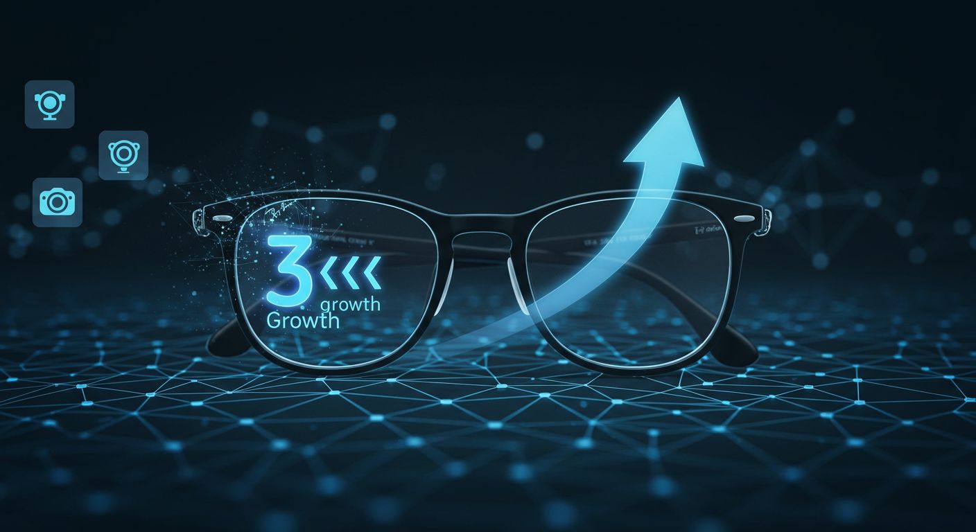 Ray-Ban Meta 成長爆進：Google・Apple 参入でスマートグラス戦争へ