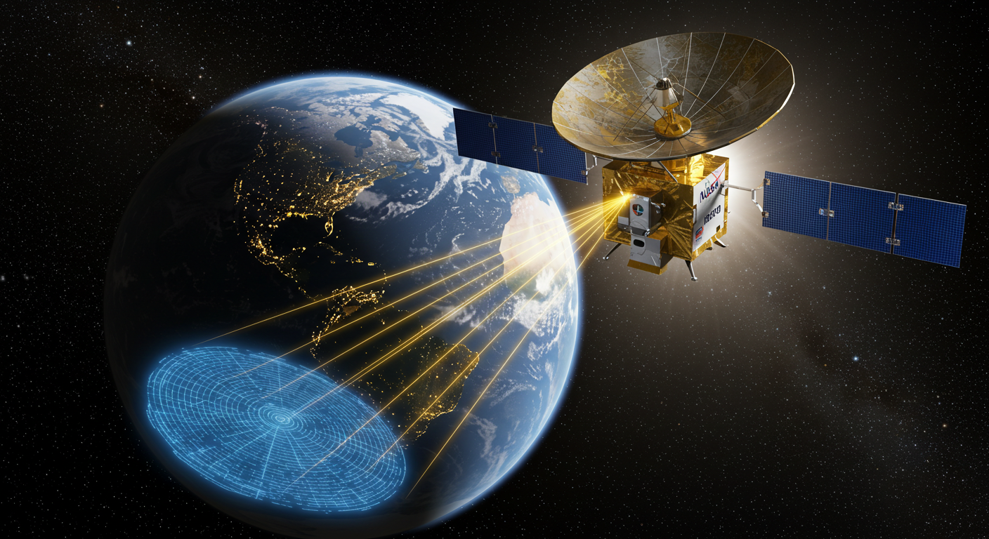 NASA-ISRO衛星NISAR打ち上げ間近｜世界初デュアル周波数レーダーで実現する次世代地球観測技術