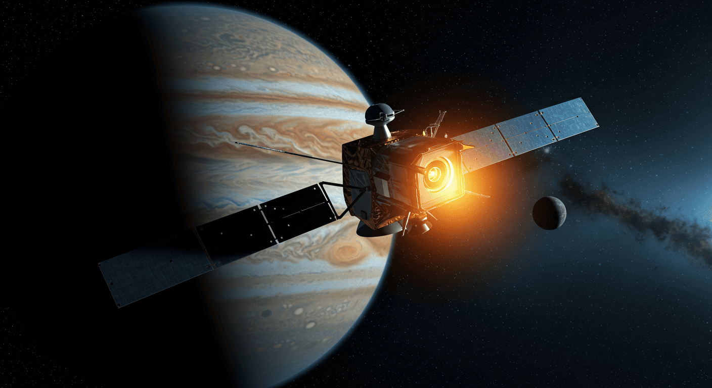 NASA木星探査機カメラを地球から3億7千万マイル離れた宇宙で遠隔修理成功