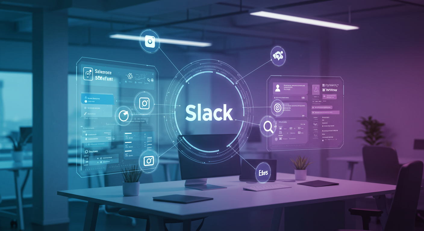 Slack AI機能を大幅拡張 – Salesforceがエンタープライズ検索とプロアクティブ自動化でMicrosoft対抗