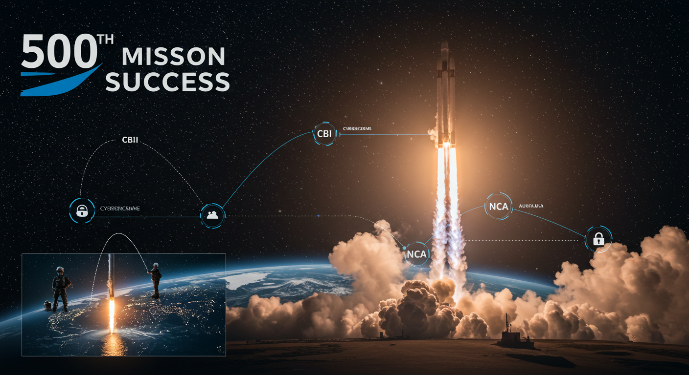 SpaceX Falcon 9、500回目の成功達成｜ブースター29回再使用記録も同時樹立