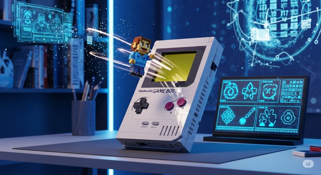 大人向けレゴで蘇る初代ゲームボーイ─「LEGO Game Boy」10月1日発売、9,280円で登場