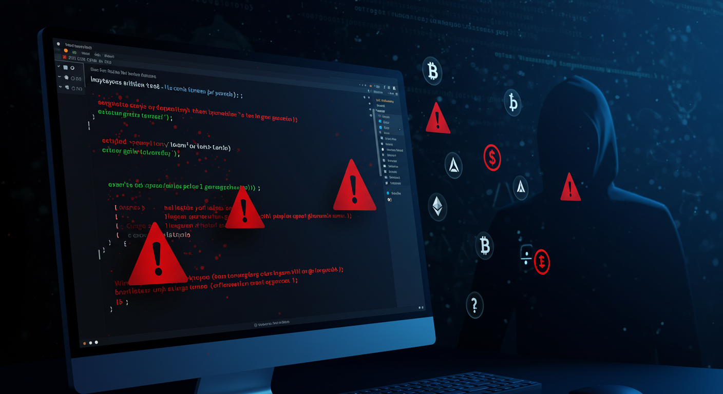 VS Code拡張機能Ethcodeが悪意のプルリクエストで侵害、暗号通貨開発者を標的