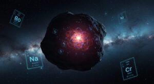 アリゾナ大学研究チーム小惑星33ポリヒムニアに周期表外元素の存在示唆 1 - innovaTopia