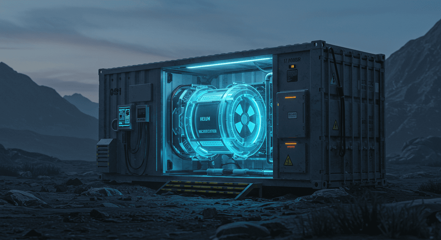 マイクロ炉が変える未来：Radiant Industriesの携帯型原子炉が2028年商用化へ