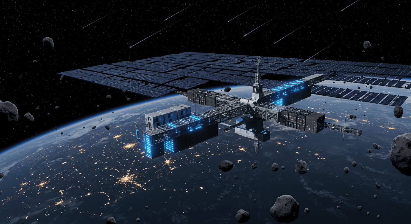 Starcloud、2100万ドル調達｜軌道AI訓練4km²ソーラー構想と宇宙天気リスクの現実
