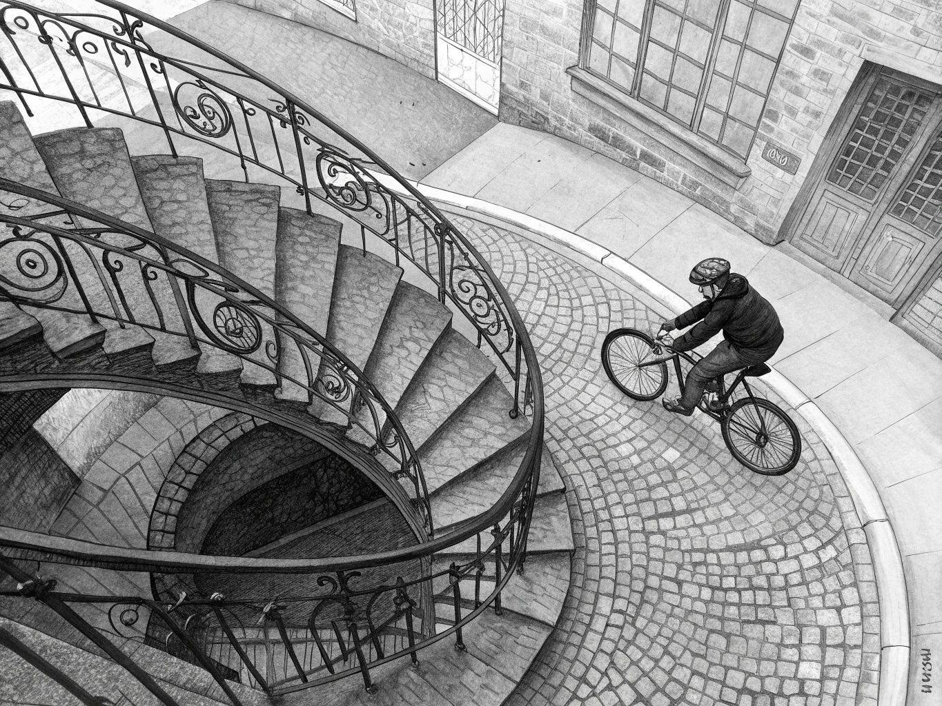 A_black_and_white_pen_illustration_from_an_overhea-1755577259733 - innovaTopia