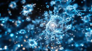 A_luminous_abstract_3D_molecular_structure_remini-1755225096426 - innovaTopia