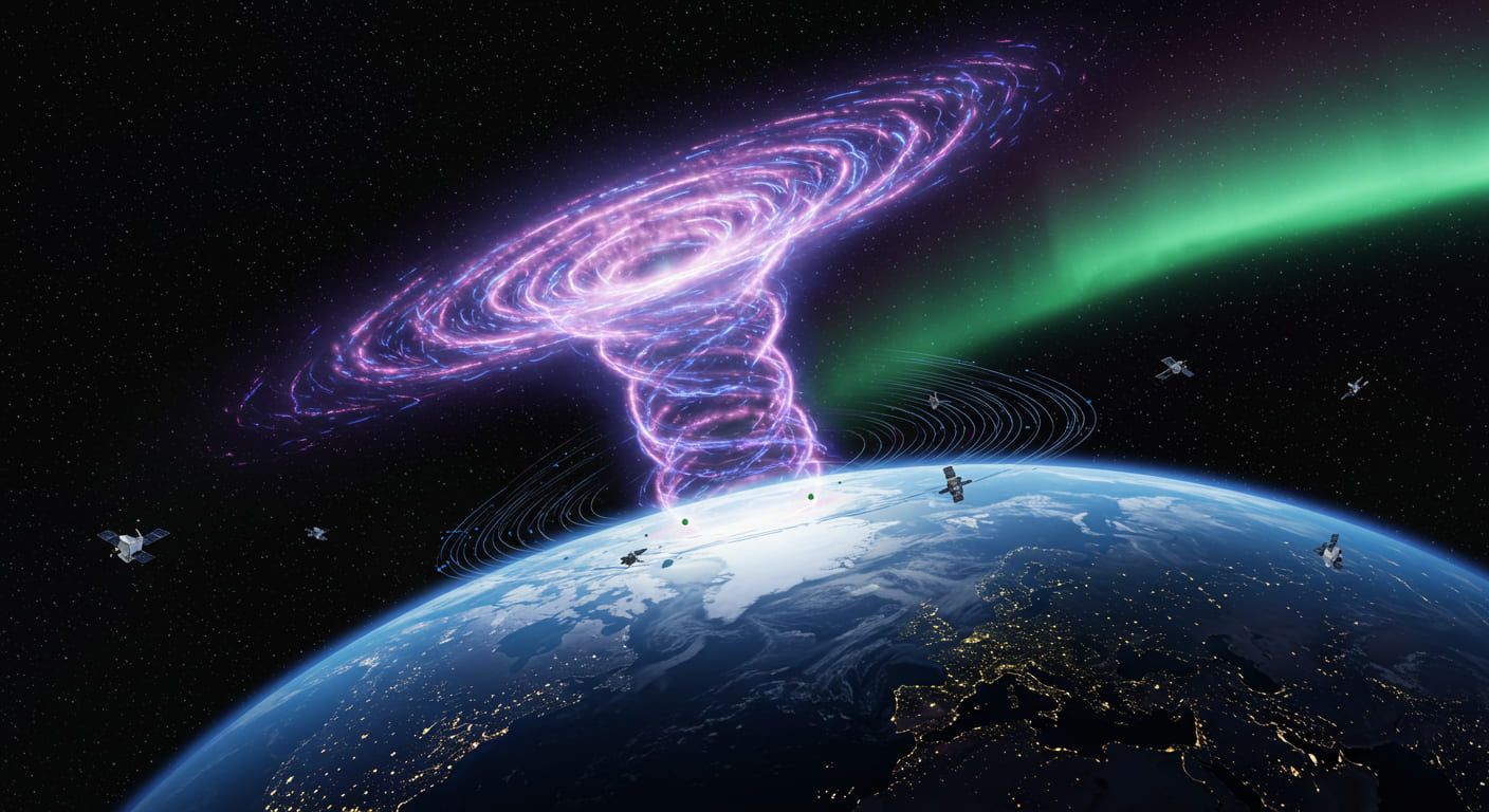GPS混乱の新原因「宇宙ハリケーン」、12年間で588件確認｜航空・海運に影響拡大
