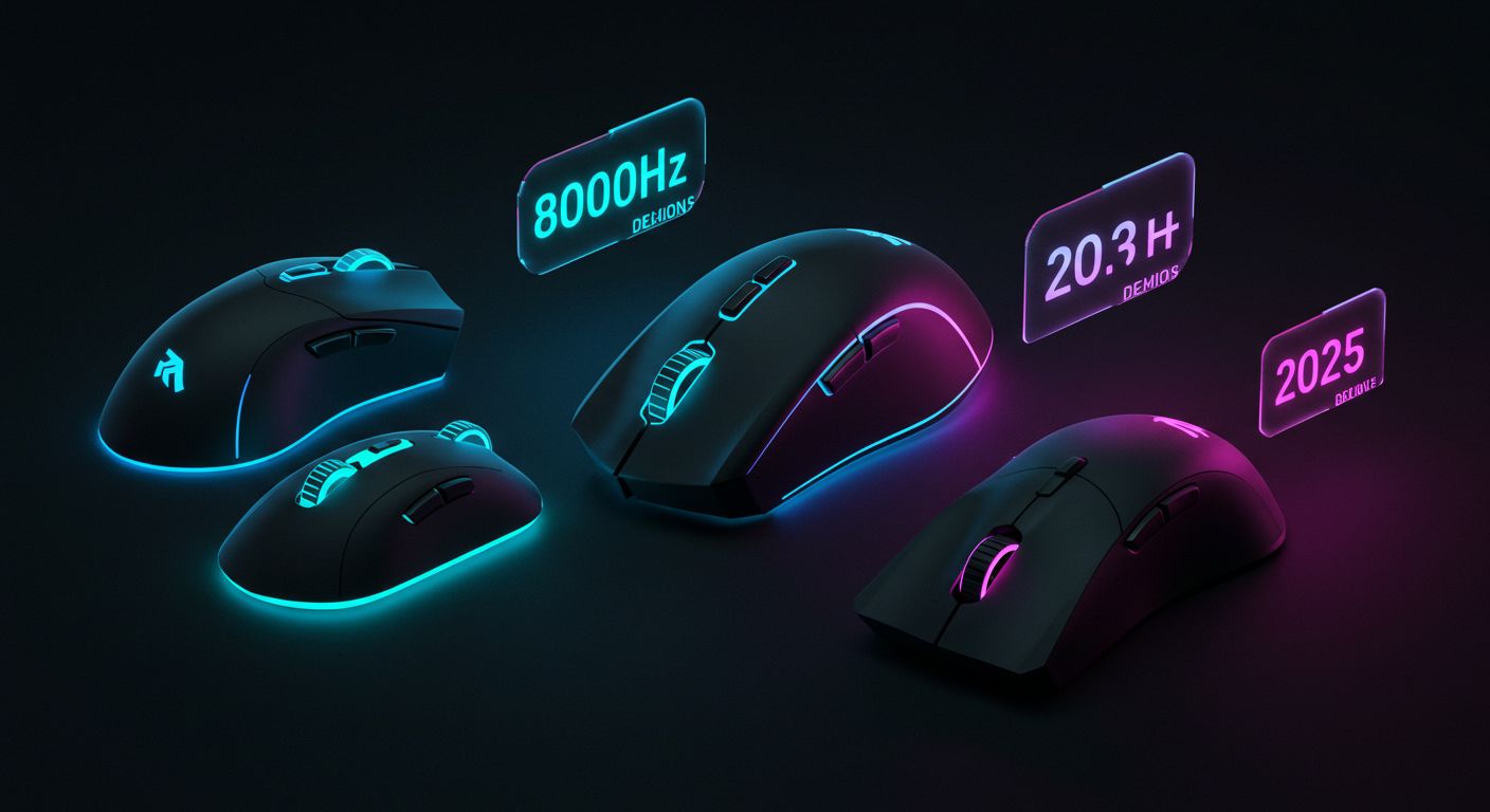Razer Naga V2 Pro、Logitech G502 Hero｜2025年ゲーミングマウス購入ガイド完全版