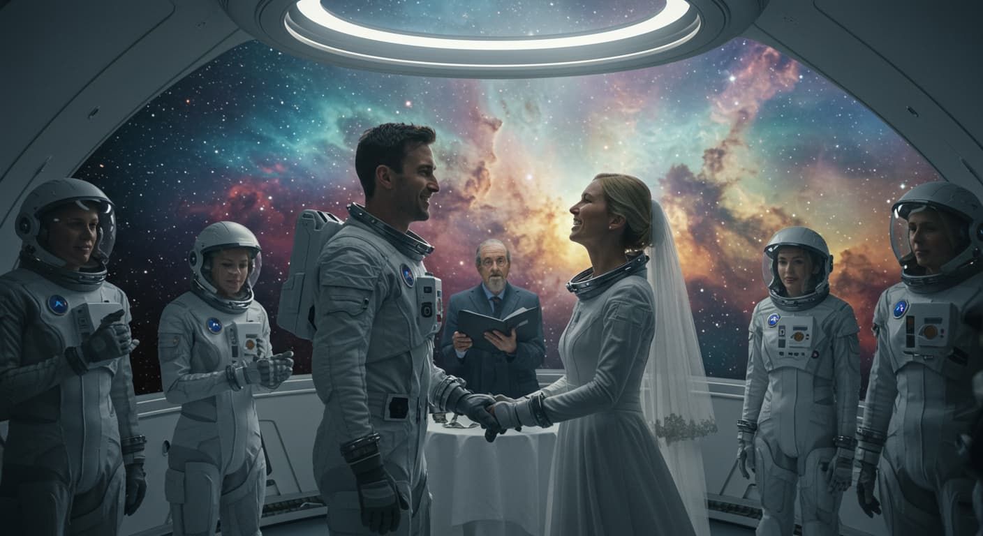 8月10日【今日は何の日？】人類史上初の宇宙での結婚式