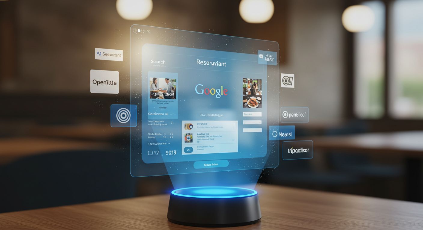 GoogleのAI Mode、エージェント型AI機能でレストラン予約を自動化｜agentic AIの実用化が本格始動