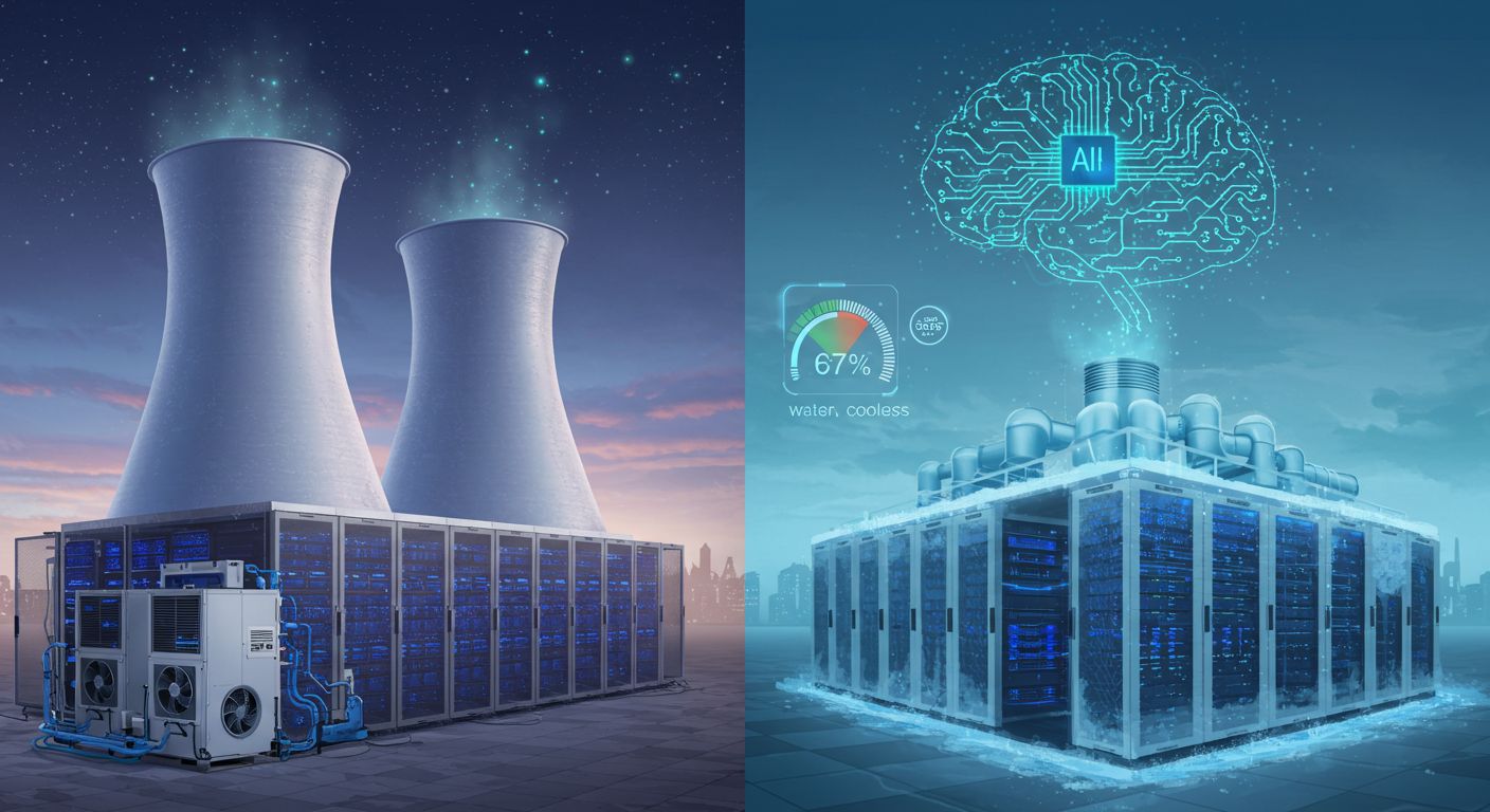 GPT-5とGemini、AI進化でエネルギー消費急増も英国データセンターが水効率化を実現