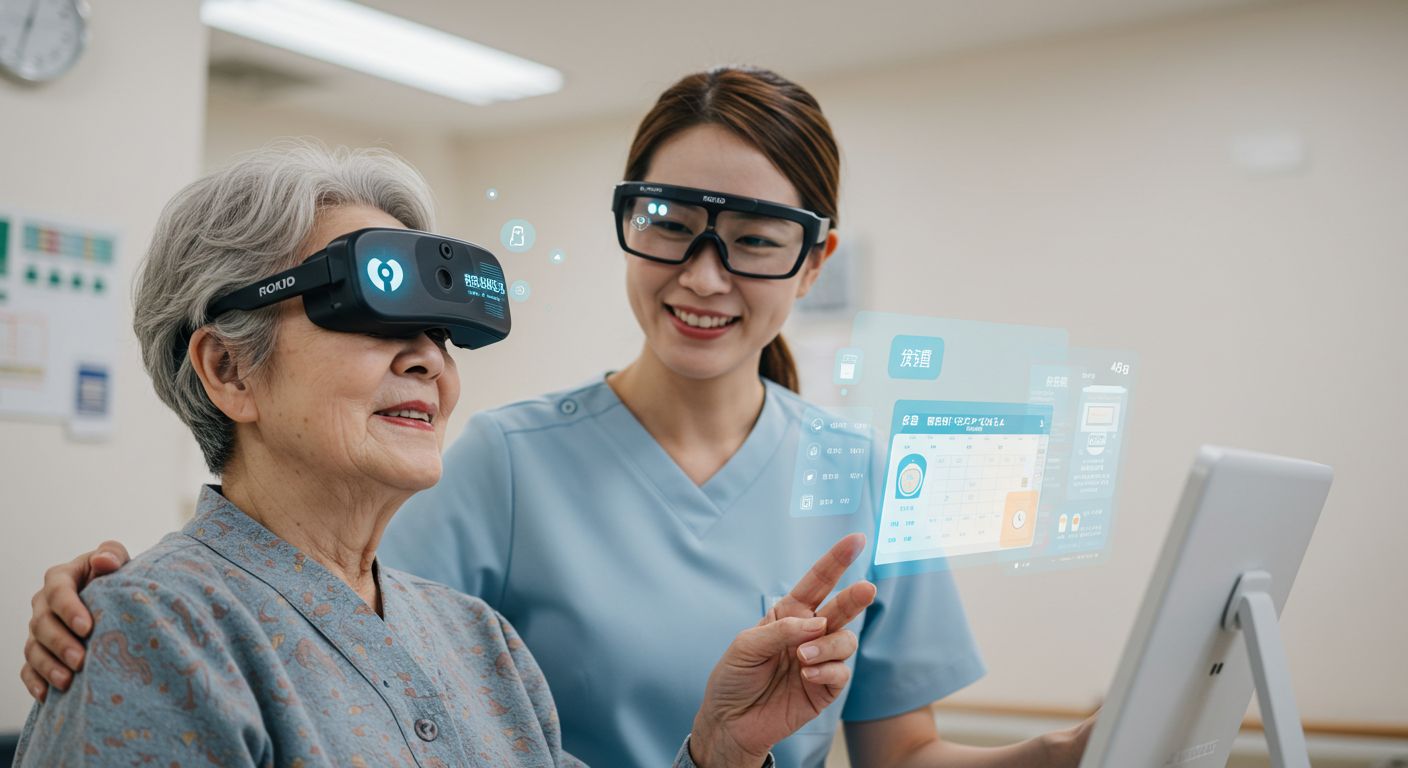 Rokid Glasses、医療・介護現場に進歩をもたらす49gスマートグラス – 認知症支援とハンズフリー診療を実現