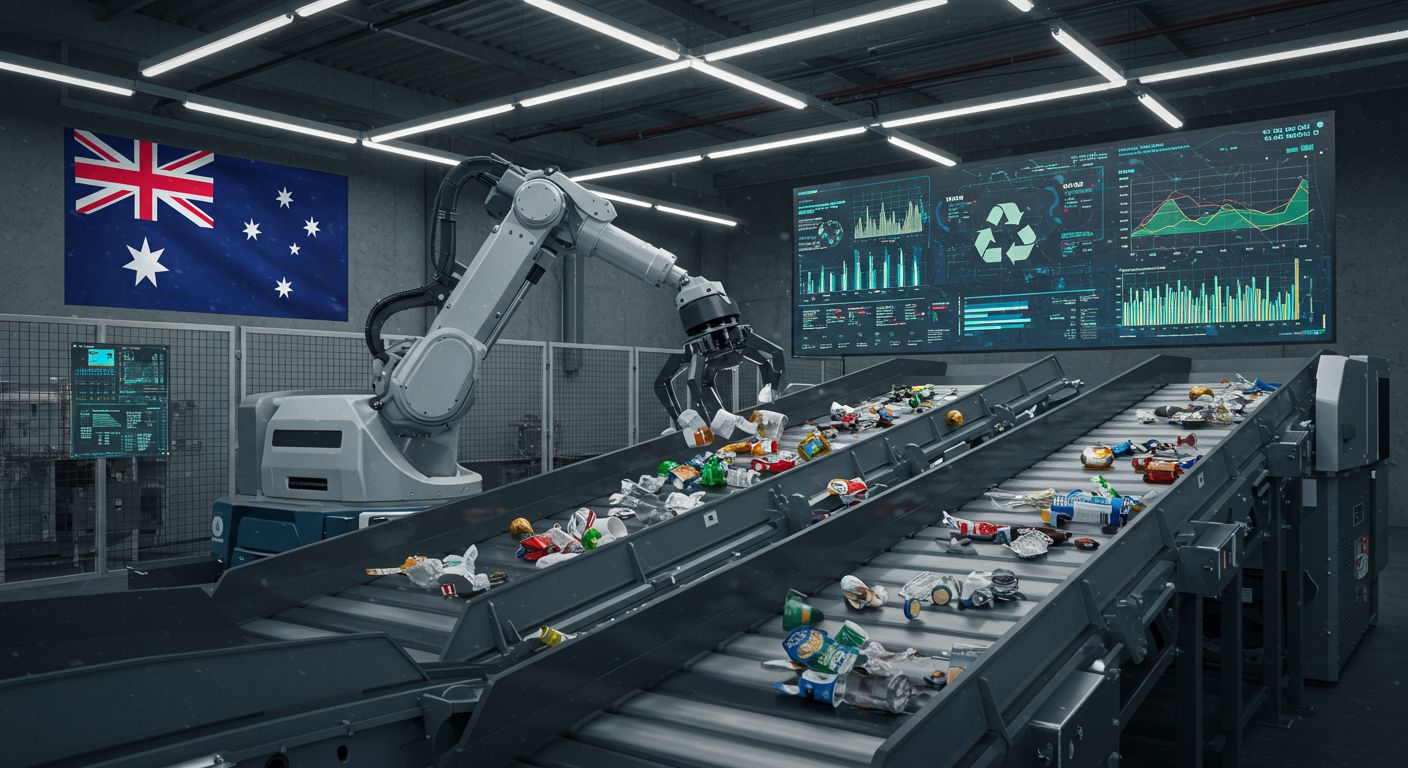 EverestLabs、Veolia ANZとオーストラリア初のAI分別ロボット導入を発表 – 90%精度で24時間稼働