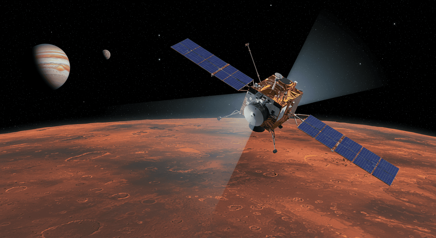 NASA探査機Europa Clipper、火星フライバイでレーダー性能を実証｜エウロパへの一歩