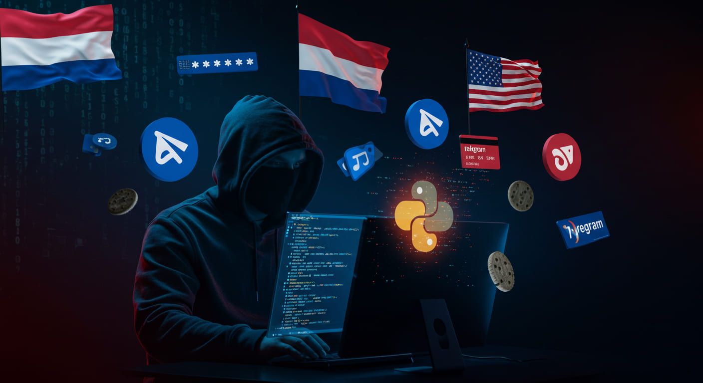 PXA Stealer、62カ国4000人被害 – ベトナム系犯罪者がTelegram悪用し20万パスワード窃取