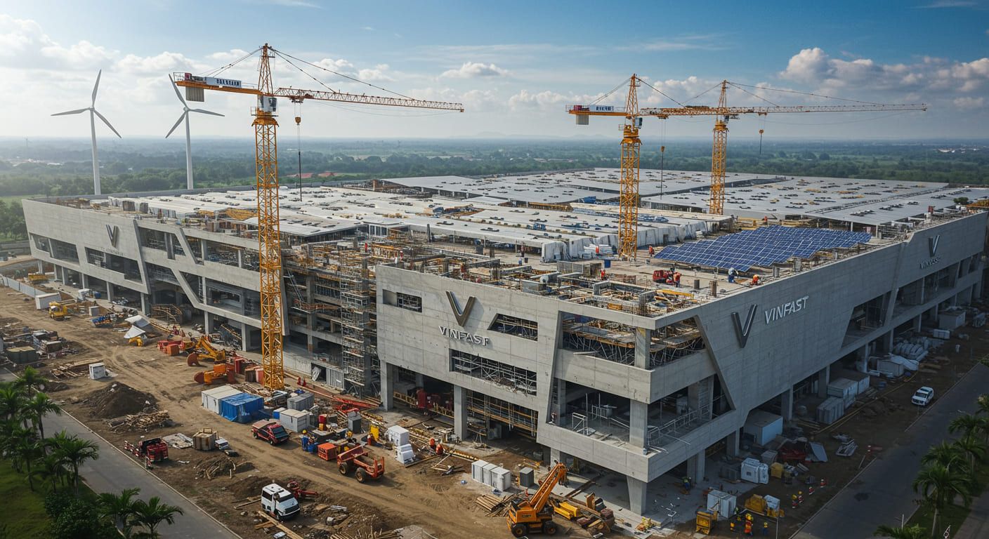VinFast、ASEAN初のEV組立工場をインドネシアに建設—170ヘクタール敷地で現地雇用創出