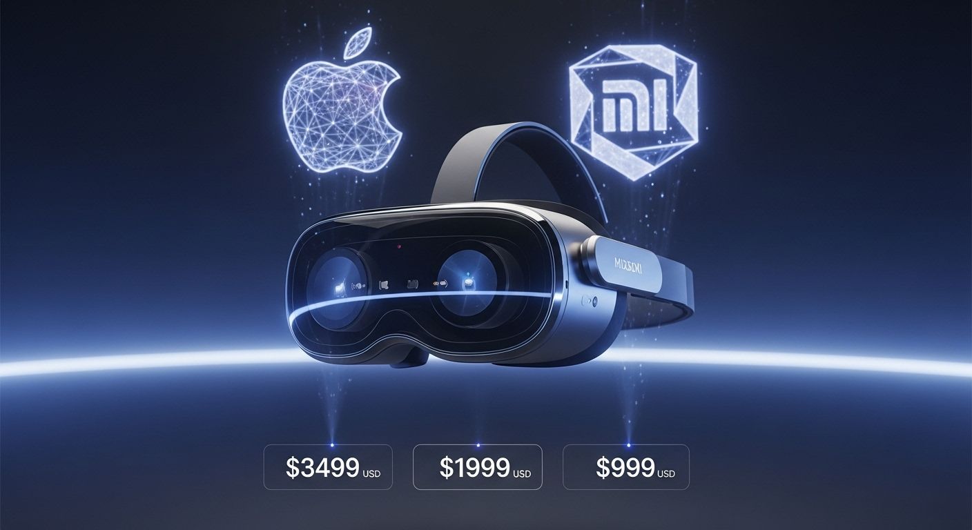  Vivo Vision Discovery Edition発表、Apple Vision Pro対抗で価格1,395ドル・重量398gを実現