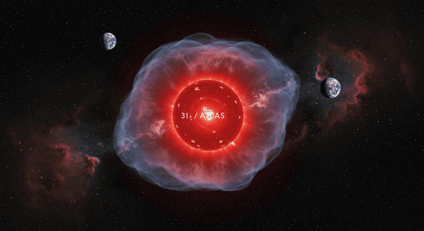 ジェームズ・ウェッブ望遠鏡が捉えた星間天体3I/ATLAS　異常なCO2放出で科学者困惑
