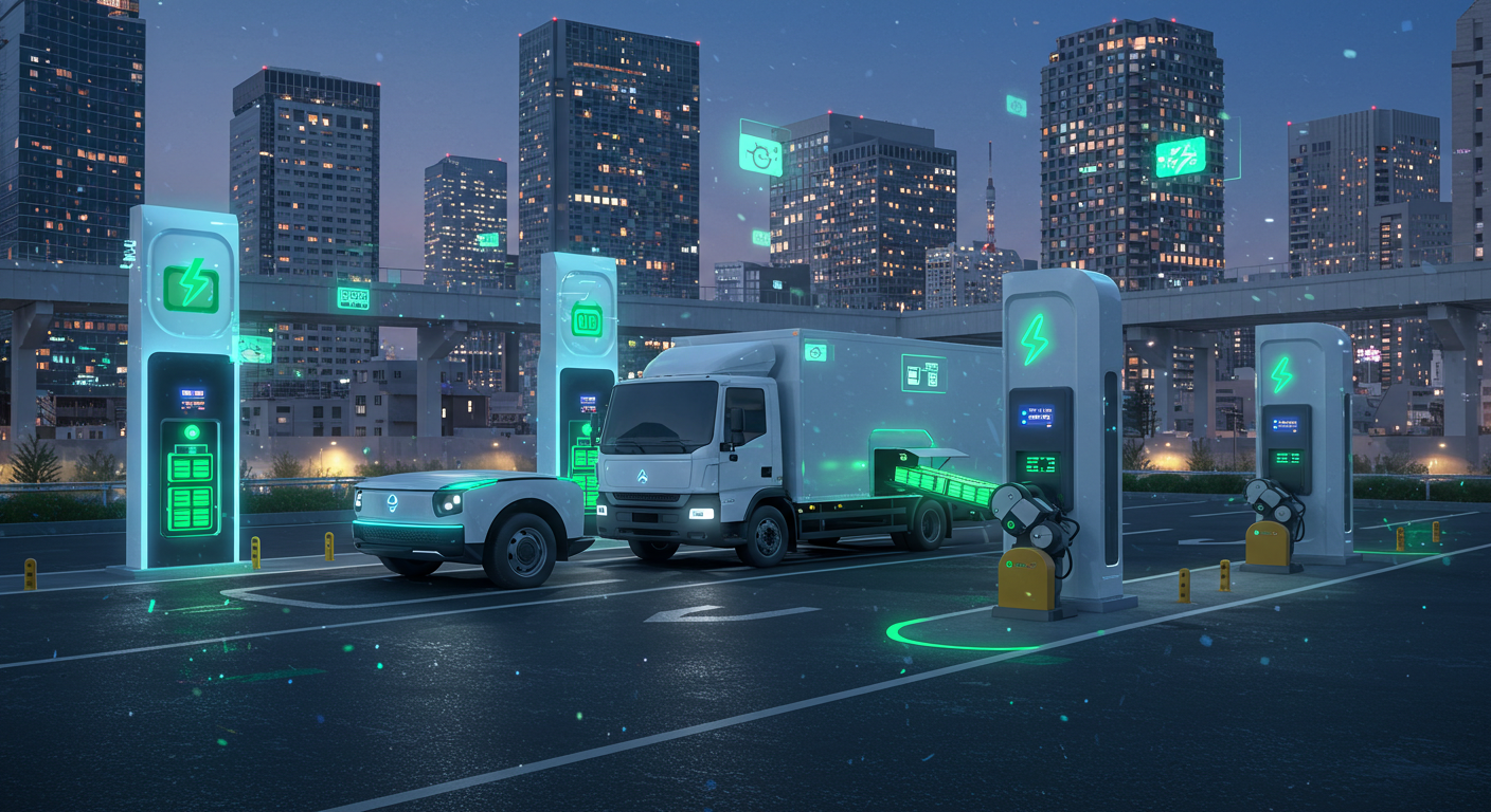 ヤマト運輸・三菱、バッテリー交換式EV150台超で東京実証開始　2025年9月から