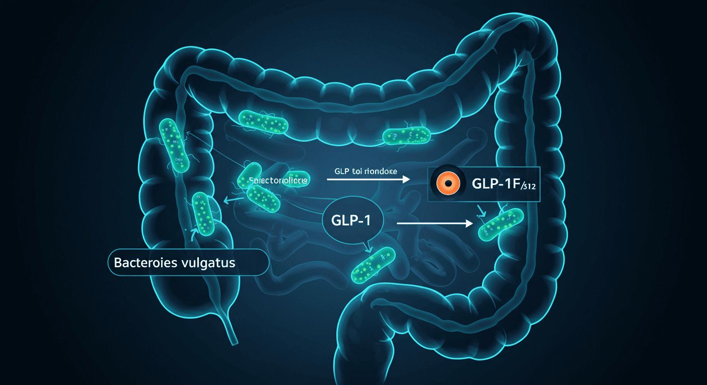 江南大学研究：腸内細菌Bacteroides vulgatusがOzempicの天然代替手段となる可能性を発見