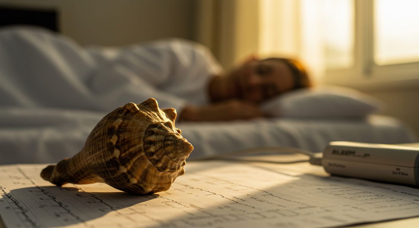 法螺貝で睡眠時無呼吸症候群が改善｜インドの伝統呼吸法シャンクが日中の眠気を34%軽減