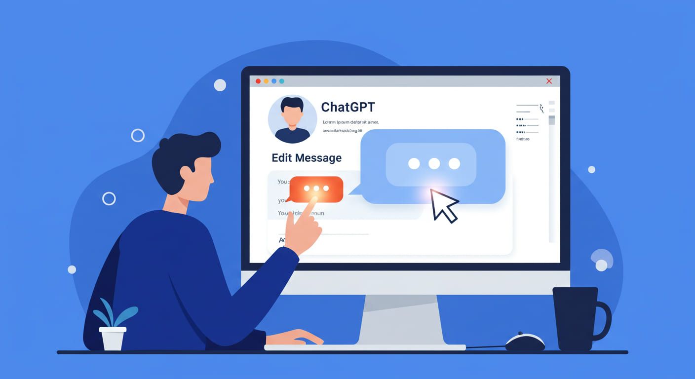 ChatGPTメッセージ編集機能の使い方｜プロンプト最適化で時短テクニック
