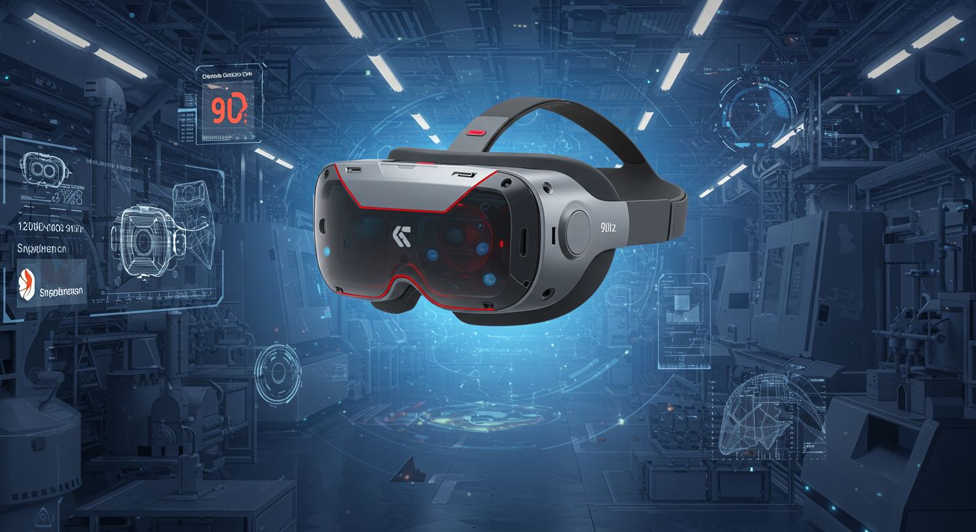 HMS SiNGRAY G2、HoloLens 2後継狙うエンタープライズARヘッドセット　バードバス光学系で低コスト実現