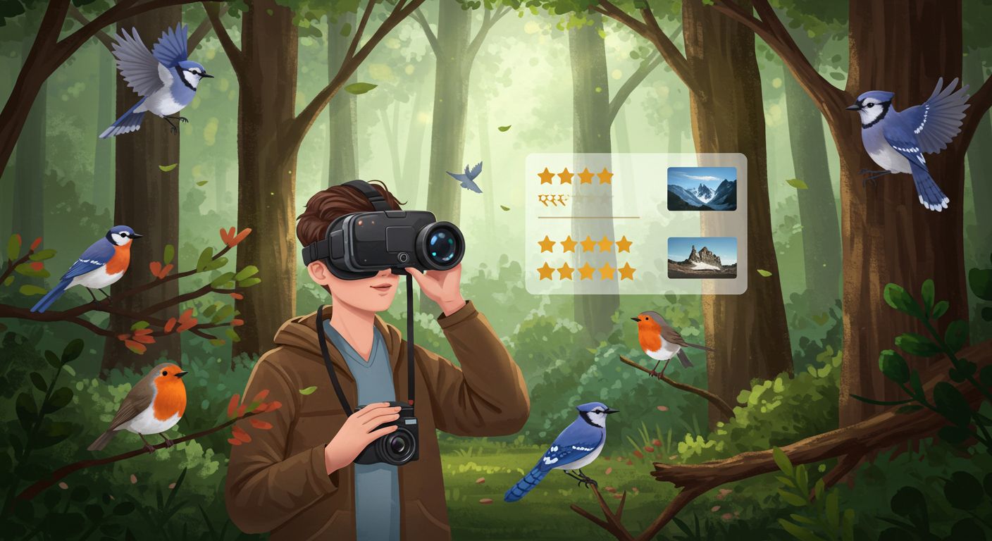Birdseed VR、Buffalo Buffaloが野鳥観察写真シミュレーター発表 – Quest向けアーリーアクセス開始へ