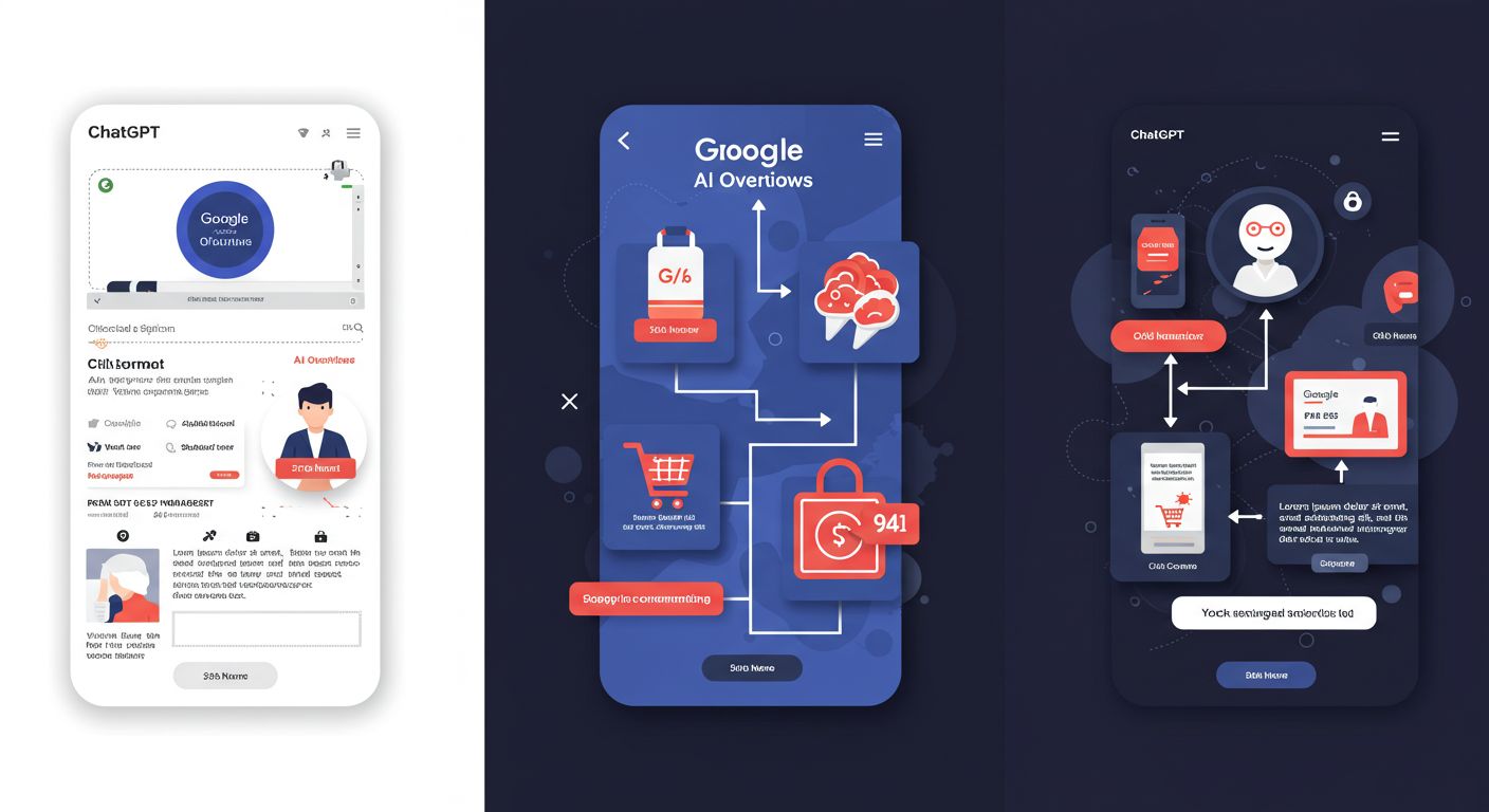 ChatGPTとGoogle AI、ショッピング推薦で61.9%の不一致率をBrightEdge調査で確認