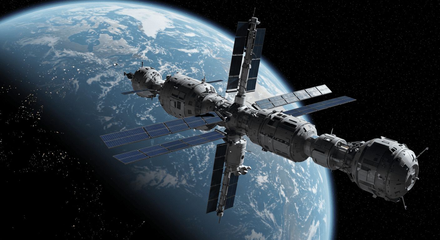 アクシオムスペース、ISS後継ステーション計画を始動｜宇宙開発が民営化へ