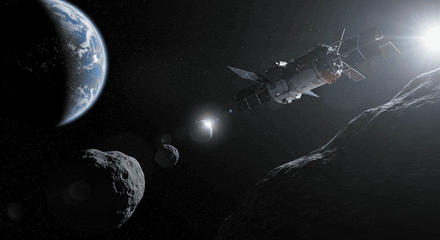 中国が小惑星軌道変更ミッション発表、運動エネルギー衝突で地球防衛実証