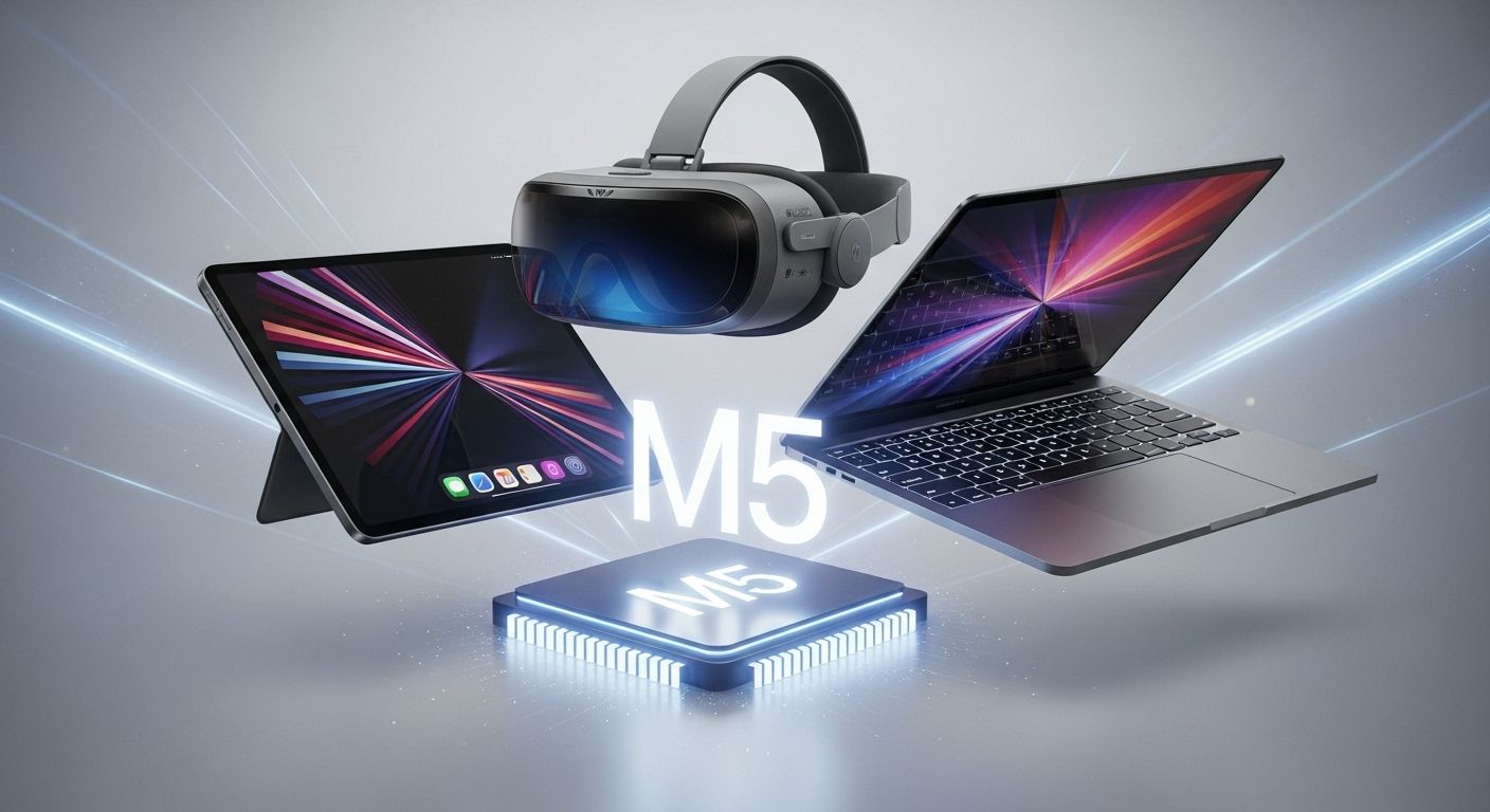 Apple M5チップ搭載の新製品3機種、今週発表か｜iPad Pro・Vision Pro・MacBook Proが一新