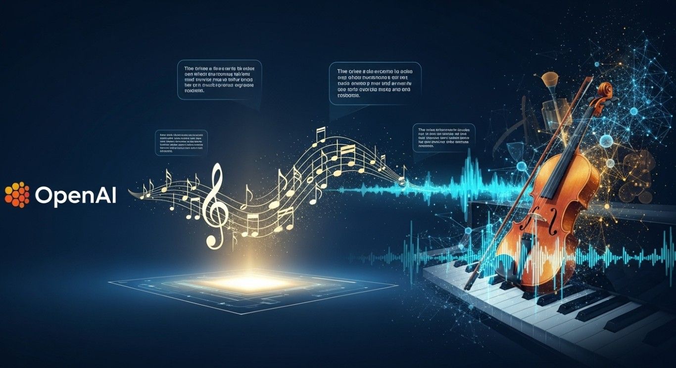 OpenAIが音楽生成AIツールを開発中、Sunoに対抗しジュリアード音楽院と提携