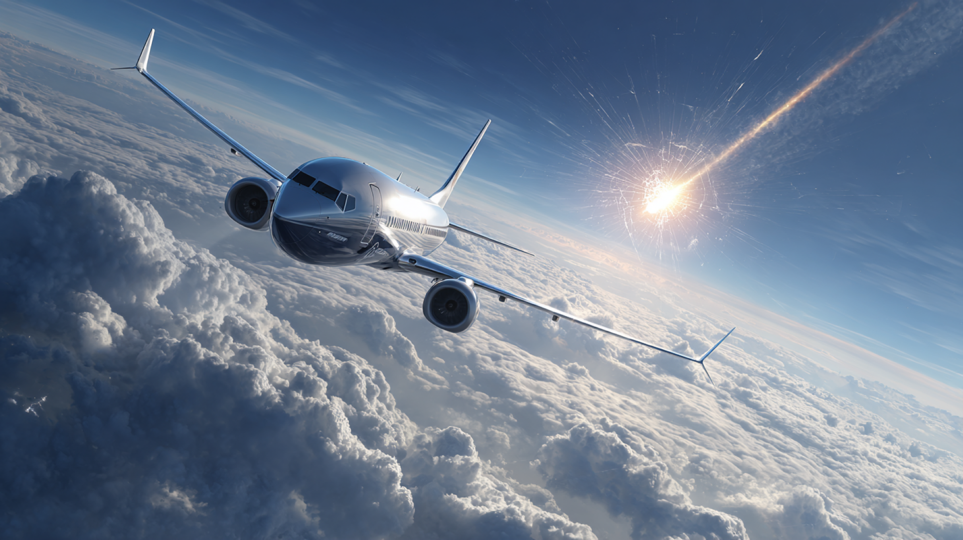 ユナイテッド航空機に「スペースデブリ」衝突か―高度36,000フィートで謎の物体がフロントガラス損傷、NTSBが調査