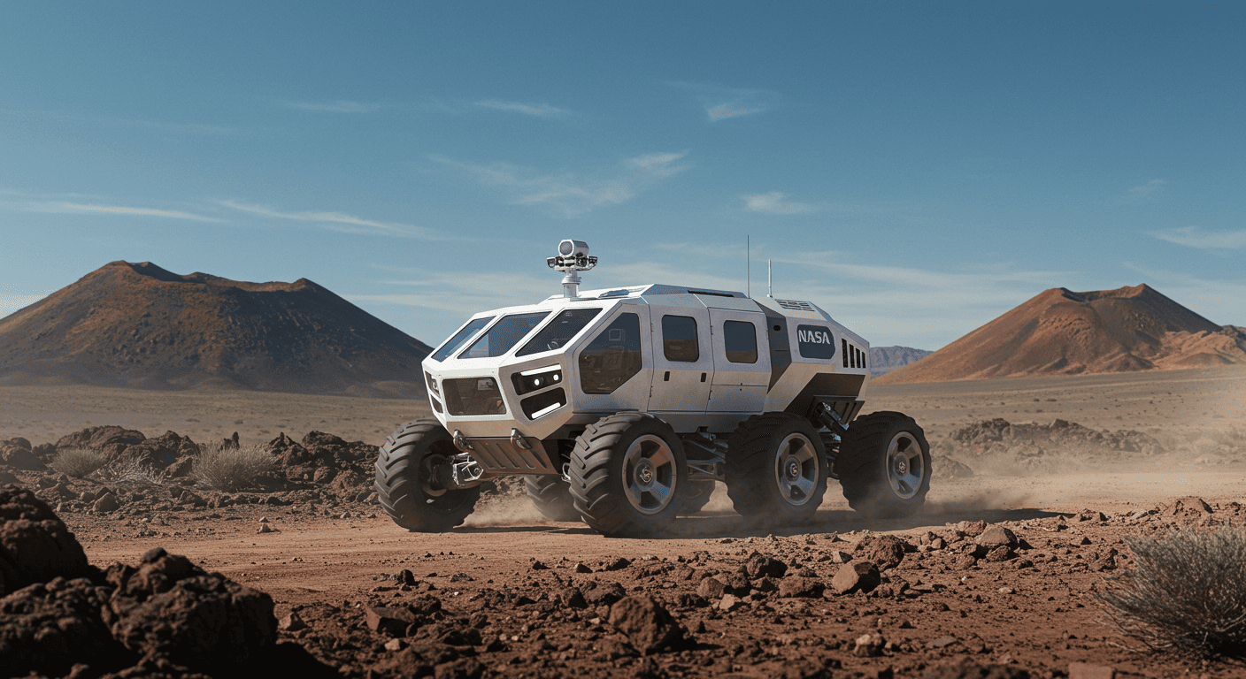 月面電気ローバーLER、アリゾナ砂漠で試験走行｜Desert RATSが描く宇宙探査の新時代