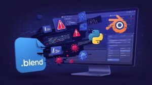 Blenderの3Dアセットを悪用したStealC V2マルウェア攻撃、CGTraderで6ヶ月間活動