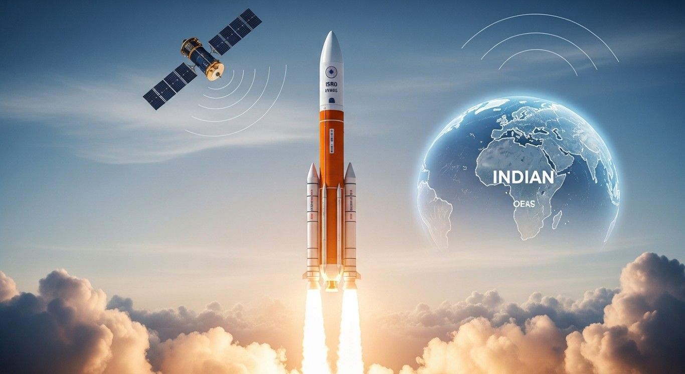 CMS-03、インド最重量の通信衛星打ち上げ成功 -LVM3-M5が次代の宇宙ビジョンを実現