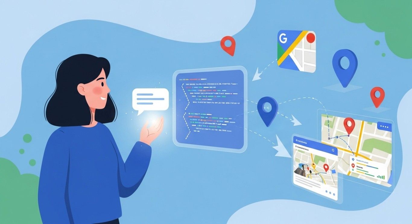 Google「Builder agent」発表、コーディング不要で地図アプリのプロトタイプを数分で自動生成
