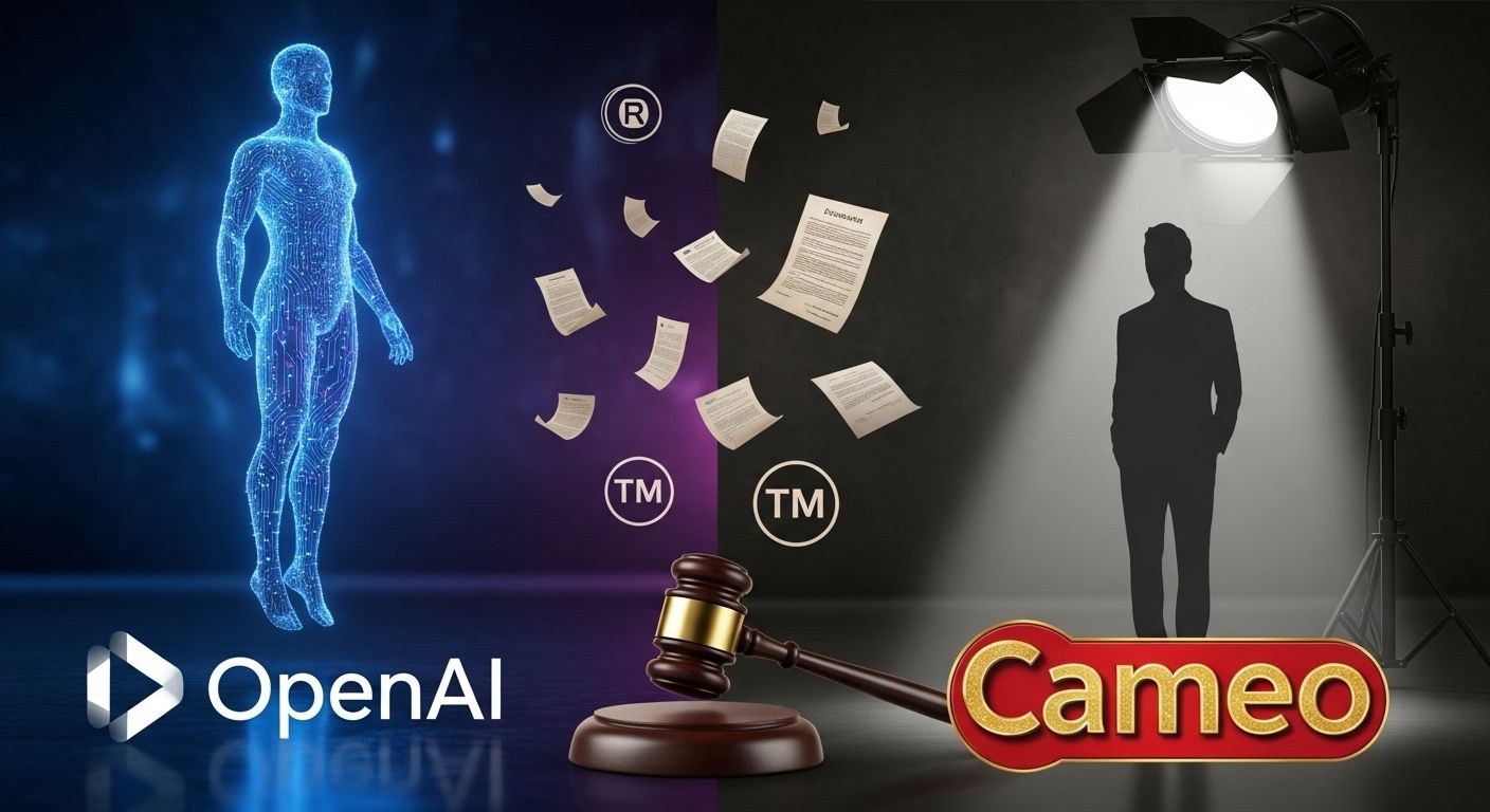 OpenAI、「Cameo」使用差し止めへ——Sora機能名めぐる商標訴訟、12月に恒久化判断