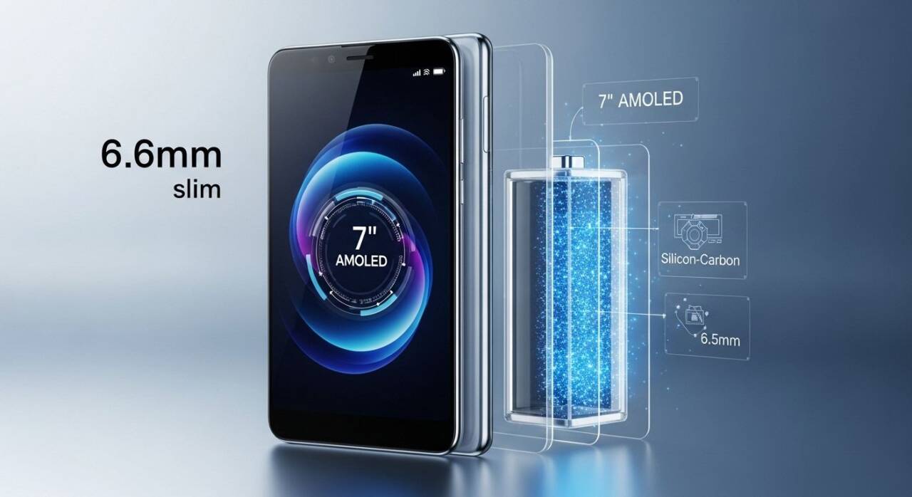 Huawei Mate 70 Air発表、6.6mm薄型筐体に6,500mAhバッテリー搭載｜シリコンカーボン技術で実現