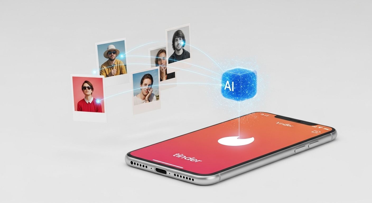 Tinder、カメラロールを分析するAI「Chemistry」で有料会員減少に対抗
